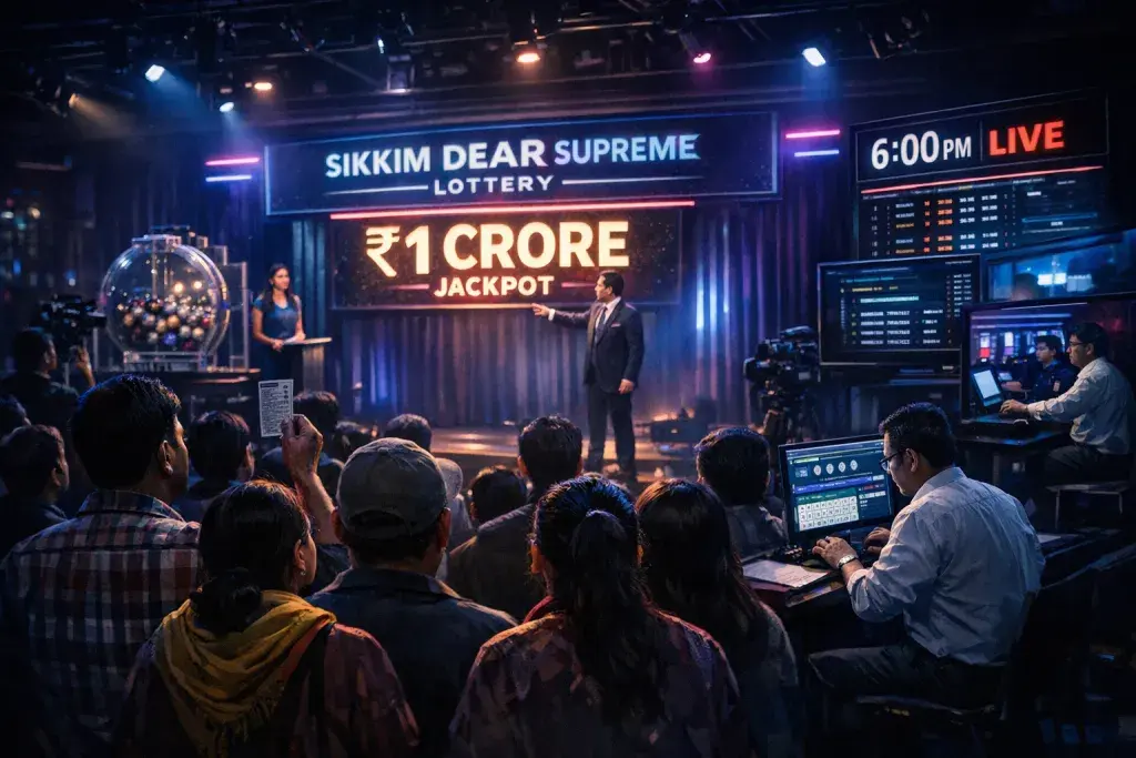 Sikkim Dear Supreme Lottery Draws Daily Crowds with ₹1 Crore Prize and Proven Trust