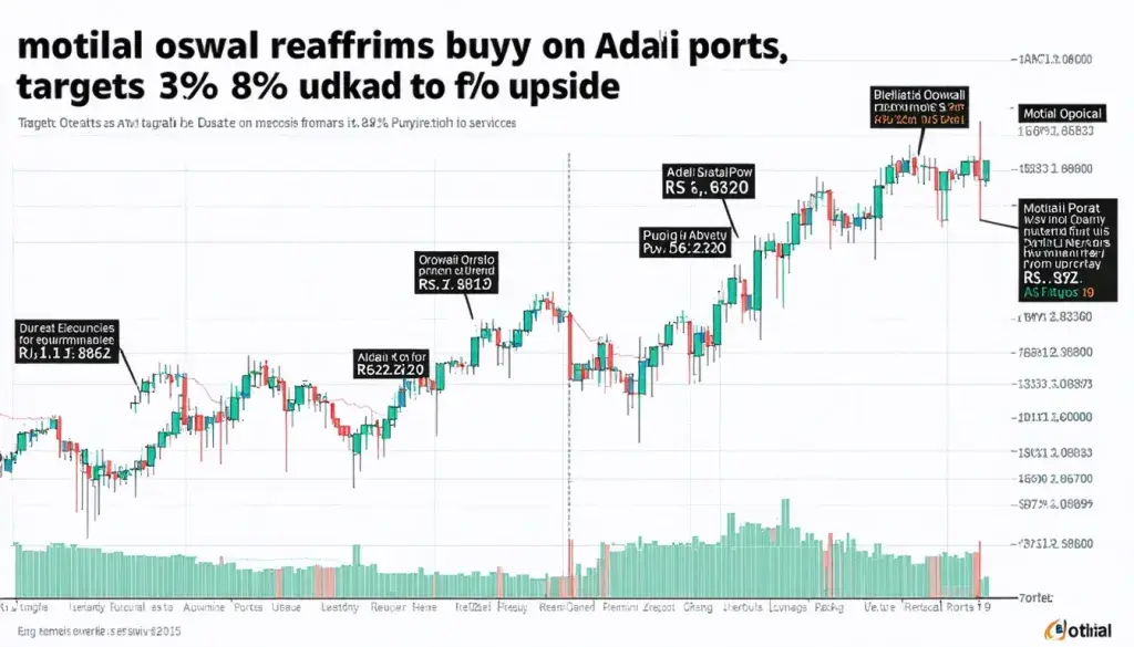 Motilal Oswal Reaffirms Buy on Adani Ports, Targets 39% Upside to Rs 1,820